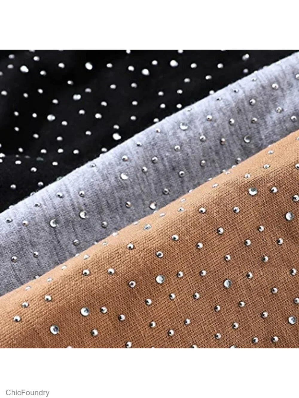 Sparkly Crystal Rhinestone Headbands Wide Stretch Hair Wraps for Women